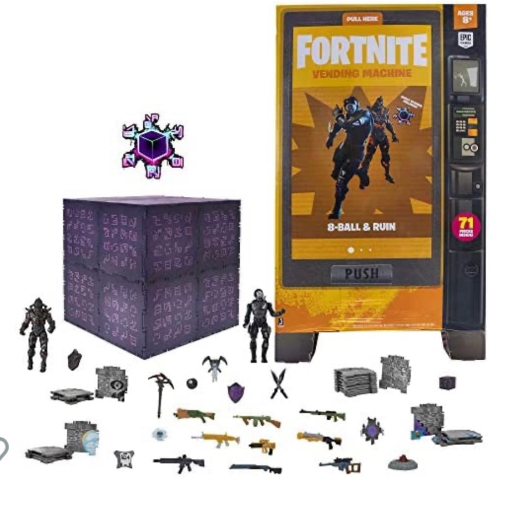 Fortnite Large Vending Machine, 2 Figure Pack